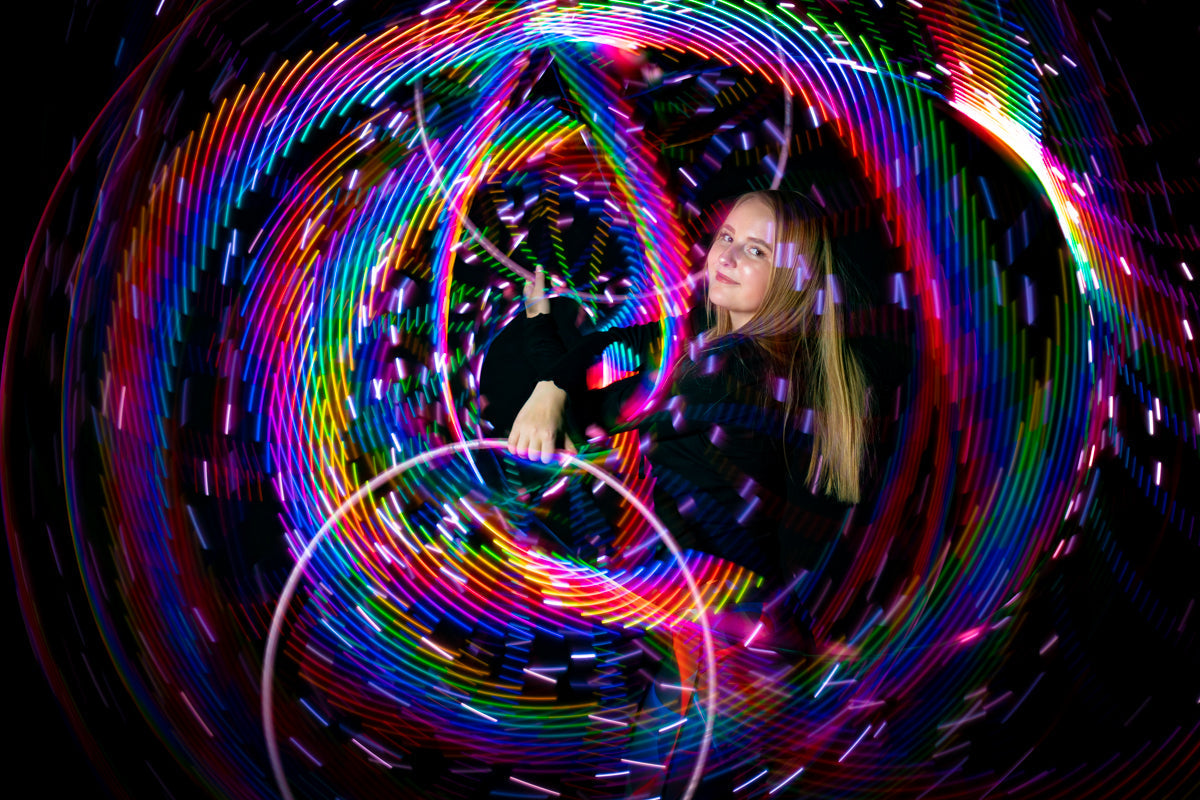 Atomic V LED Hoops
